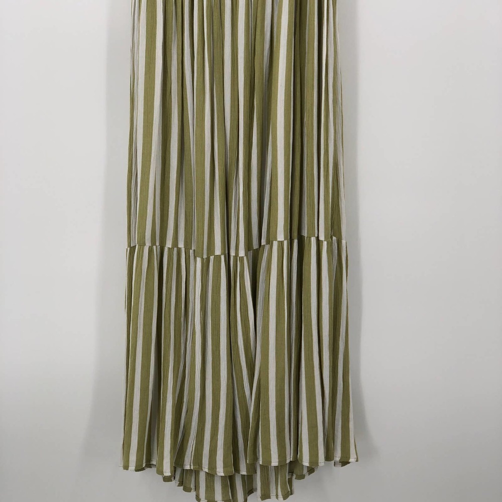 MICHAEL MICHAEL KORS Striped Tie-Sleeve Maxi Dress XS - Picture 9 of 12